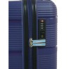 Walizna włoskiej firmy Dielle z kolekcji 170 kabinowa 55 cm w kolorze niebieskim